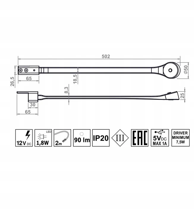 lampa-nocna-led-do-lozka-sypialni-gietka-czarna-przykrecana-2x-flexi-r