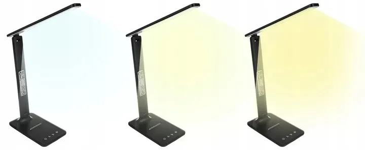 lampka-led-biurkowa-szkolna-biurko-wyswietlacz-lcd-zegar-data-stan-nowy