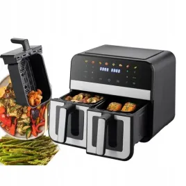 frytkownica-beztluszczowa-air-fryer-podwojna-frytownica-9l-dwukomorowa