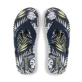 klapki-meskie-regatta-rico-japonki-lekkie-granatowe-w-kwiaty