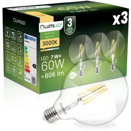 3x-zarowka-led-e27-kula-g125-7w-60w-806lm-3000k-360-ozdobna-lumiled