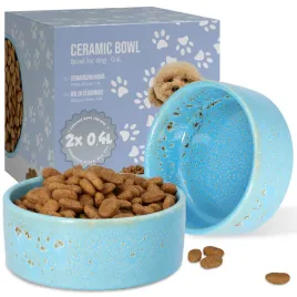 2x-miska-ceramiczna-dla-psa-04-miski-miseczki-wode-karme-13cm-zestaw-misek