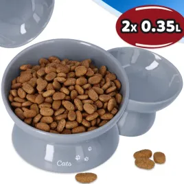 2x-ceramiczna-miska-psa-kota-035-miseczka-podwyzszona-wysoka-miski-zestaw