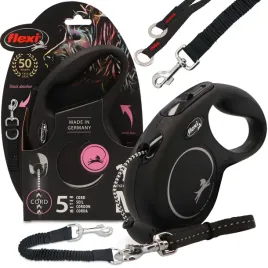 smycz-automatyczna-linka-psa-20kg-5m-blokada-zwijana-amortyzator-m-l-26-cm