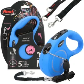 smycz-automatyczna-linka-psa-20kg-5m-blokada-zwijana-amortyzator-m-l-26-cm