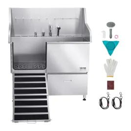 wanna-groomerska-127-cm-stal-304-rampa-antyposlizgowa-szafka-drzwi-lewe