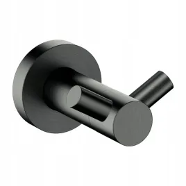 omnires-haczyk-wieszak-podwojny-grafit-szczotkowany