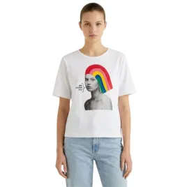 koszulka-damska-united-colors-of-benetton-biala-z-nadrukiem