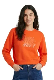 bluza-damska-desigual-uniforme-pomaranczowa