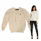 polo-ralph-lauren-sweter-damski-bialy-prosty-cienki-rozmiar-s