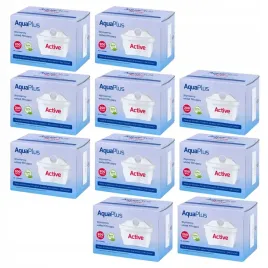 wklady-filtrujace-filtry-do-wody-aquaplus-active-filtr-do-dzbanka-x10