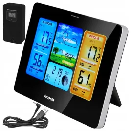 stacja-pogodowa-bezprzewodowa-izoxis-termometr-higrometr-zegar-czujnik