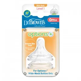 dr-browns-smoczek-poziom-1-do-butelki-options-szerokiej