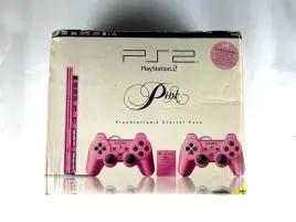 konsola-playstation-2-slim-pink-scph-77004-karton-instrukcja-zestaw