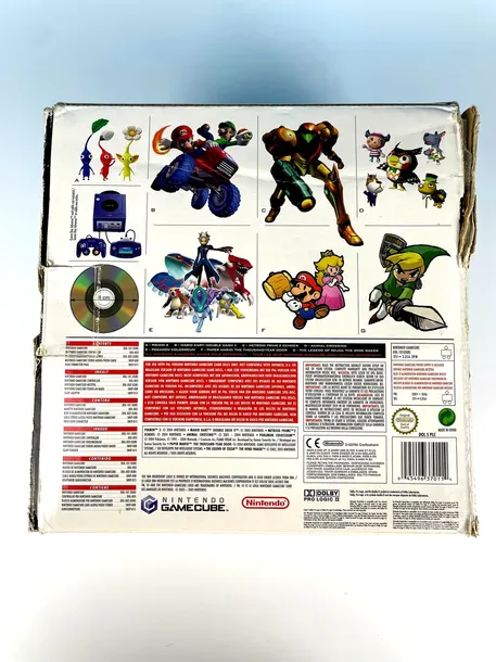 konsola-nintendo-gamecube-mario-kart-double-dash-platinum-pack-stan-powystawowy