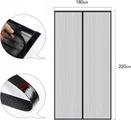 moskitiera-mycarbon-z-magnesem-czarne-paski-140x220-cm