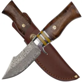 noz-mysliwski-stal-damascenska-damast-finka-kabura