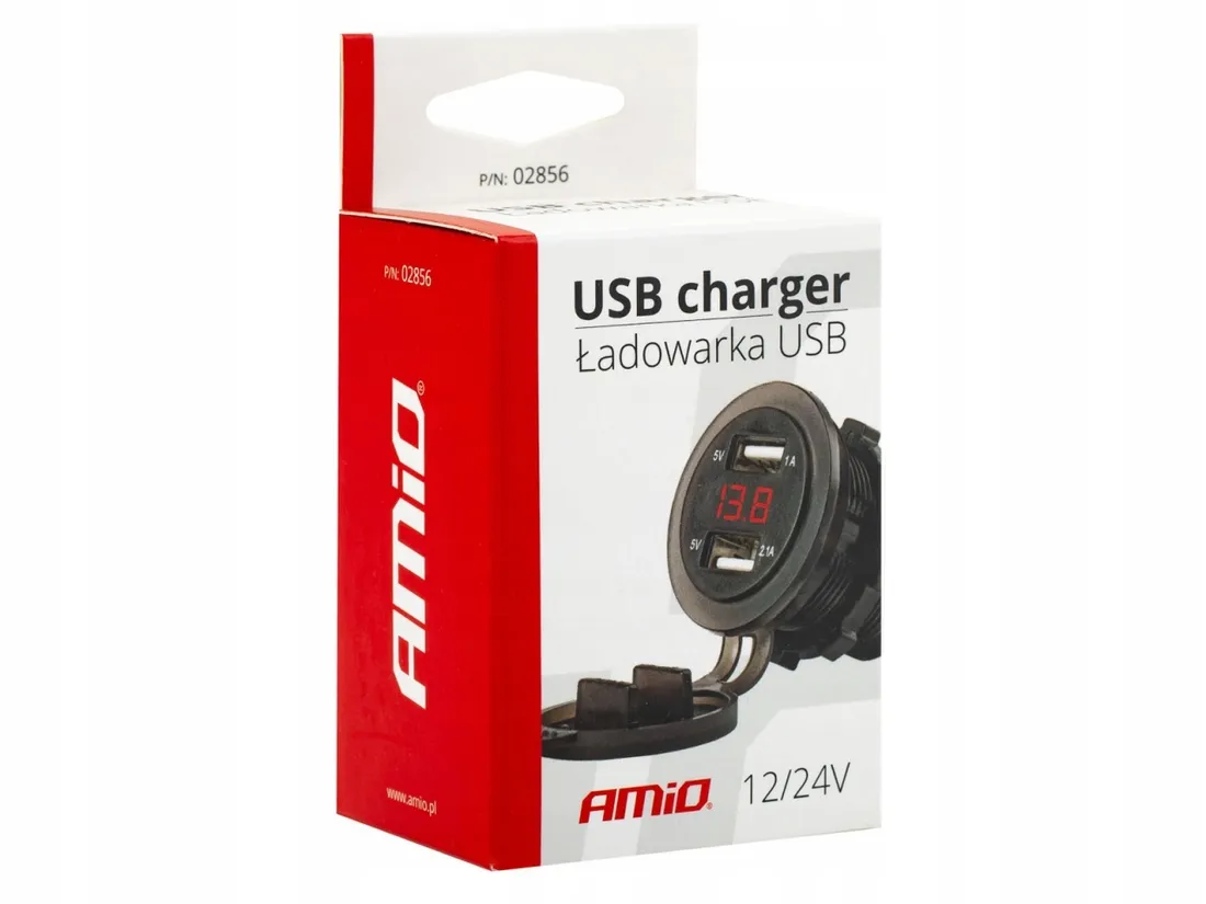 gniazdo-samochodowe-ladowarka-2x-usb-woltomierz-stan-nowy