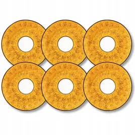 spodek-porcelanowy-zolty-do-deserow-11-cm-wilmax-6-sztuk