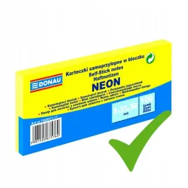 bloczek-karteczki-samoprzylepne-donau-3851-mm-3100-szt-or-zolty-neon
