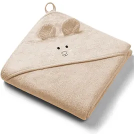 reczniczek-bambusowy-z-kapturkiem-i-uszkami-100x100-cm-ciemny-bezowy-baby