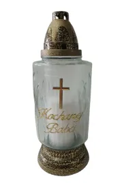 znicz-caloroczny-kochanej-babci-zloty-28-cm