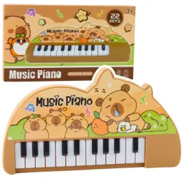 pianinko-muzyczne-dla-dzieci-kapibara-mini-keyboard-22-klawisze