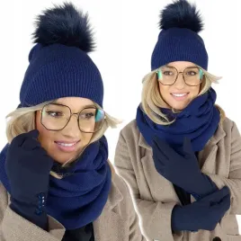 zimowy-komplet-damski-czapka-komin-rekawiczki-ocieplane-cieply