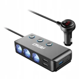 rozdzielacz-rozgaleznik-trojnik-zapalniczki-ladowarka-usb-c-12v-24v-amio