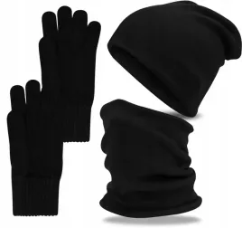 czapka-zimowa-komin-rekawiczki-komplet-meski-ocieplany-polarem-czarny
