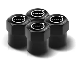 czarne-nakretki-na-wentyle-do-volvo-z-logo-volvo-wszystkie-modele-volvo