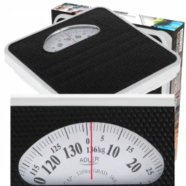 klasyczna-waga-lazienkowa-mechaniczna-analogowa-do-136kg-czarna-adler