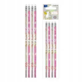 olowek-z-gumka-hb-unicorn-4-szt-starpak-490989