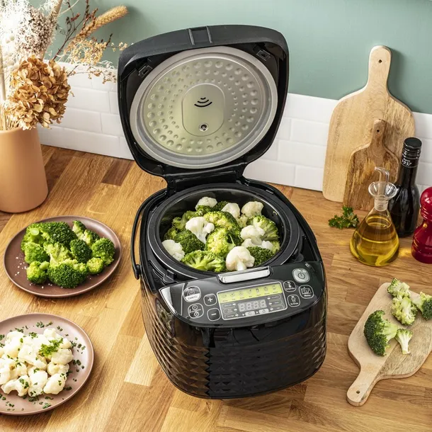 multicooker-tefal-sphericoo-rk7458-16w1-funkcje-gotowania-podgrzewanie-gotowanie-na-parze