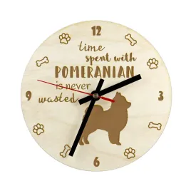pomeranian-szpic-miniaturowy-zegar-z-psem-drewniany-zegar-z-grawerem-p