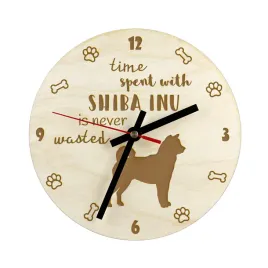shiba-inu-zegar-z-psem-drewniany-zegar-z-grawerem-personalizowany-zegar