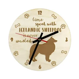 islandzki-szpic-pasterski-zegar-z-psem-drewniany-zegar-z-grawerem-perso