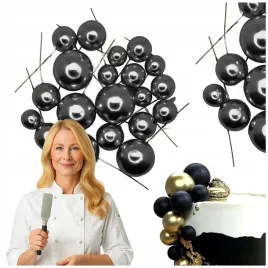 topper-na-tort-kule-czarne-bylsk-pikery-ozdoba-dekoracja-na-tort-20-sztuk