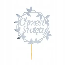 topper-chrzest-sw-srebro-szesciokat-listki