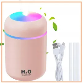 nawilzacz-powietrza-do-biura-do-auta-aromaterapia-3w1-300ml-rozowy