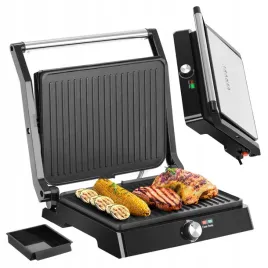 grill-elektryczny-opiekacz-rozkladany-regulacja-temperatury-duza-moc