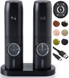 elektryczny-mlynek-do-pieprzu-soli-przypraw-akku-ladowanie-usb-zestaw