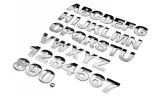 naklejka-chrom-3d-emblemat-litera-x-stan-nowy