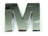 naklejka-chrom-3d-emblemat-litera-m