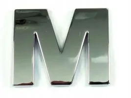 naklejka-chrom-3d-emblemat-litera-m