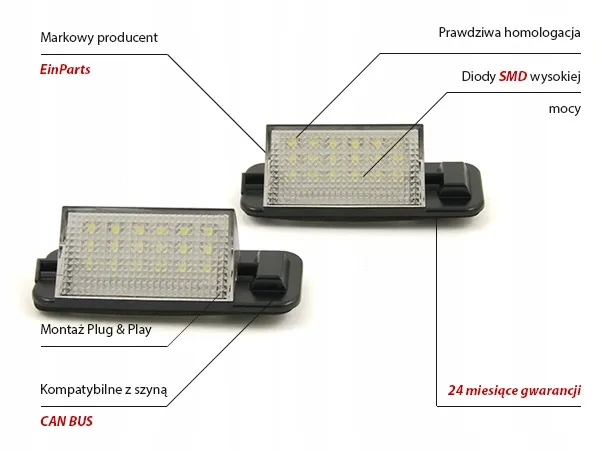 oswietlenie-tablicy-led-bmw-e36-stan-opakowania-oryginalne