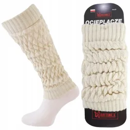 ocieplacze-na-nogi-damskie-na-lydki-zimowe-rozciagliwe-martinex-bezowe