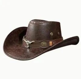 klasyczny-kowbojski-kapelusz-z-klamra-w-ksztalcie-glowy-byka-nakrycie