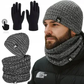 zimowy-komplet-meski-czapka-komin-szal-rekawiczki-dotykowe-cieply