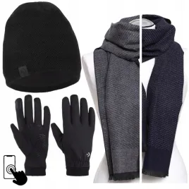 elegancki-czarny-komplet-meski-czapka-szalik-rekawiczki-dotykowe-moraj